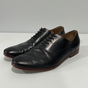Aldo men’s size 13 leather black office formal shoes lace up